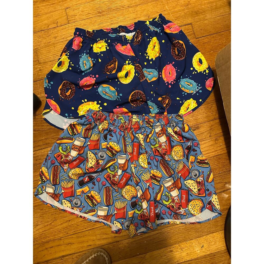 BOA USA XL Men's Printed 1" Elite Split Shorts